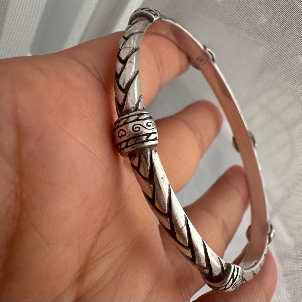 Brighton Vintage Silver plated bungle